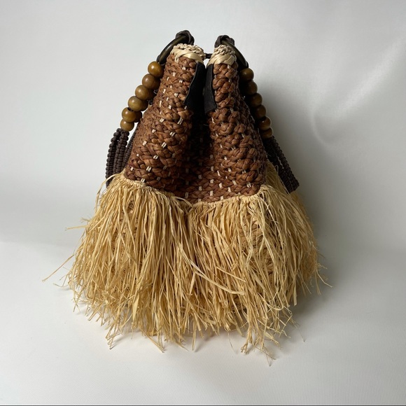 Florabella Straw Shoulder Bag - Picture 5 of 7